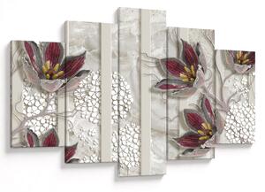 Tablou - Flori decorative (150x105 cm)