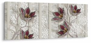 Tablou - Flori decorative (120x50 cm)