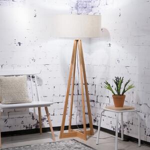 Good & Mojo & Lampadar Everest, lenjerie de pat, înălțime 158 cm, Lemn, Camera de zi / sufragerie, Bamboo, Design