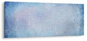 Tablou - Mandala in albastru (120x50 cm)
