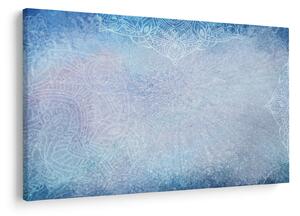 Tablou - Mandala in albastru (90x60 cm)