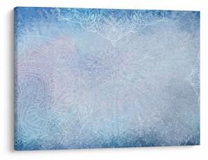 Tablou - Mandala in albastru (70x50 cm)