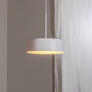 BEGA Bega Lampă suspendată LED Studio Line, Ø 36 cm, alb-auriu, DALI, reglabil, Alb, Camera de zi / sufragerie, Aluminiu