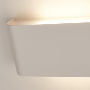 Searchlight Aplică de perete Match Box LED, alb, metal, sus/jos, 18 cm, Alb, Camera de zi / sufragerie, Metal, Modern, Perete unghiular