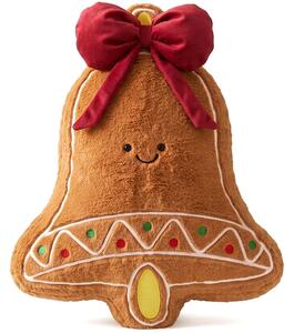 Perna decorativa CHRISTMAS BELL 45 cm, maro