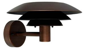Dyberg Larsen Aplică de perete DL25, culoare cupru, Cupru, Oțel inoxidabil, Design