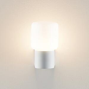 Molto Luce Lanu Flat lampă de perete pentru exterior, alb, aluminiu/glass, reglabil, Alb, Aluminiu, Modern