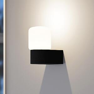 Molto Luce Lanu Flat lampă de perete pentru exterior, negru, aluminiu/glass, reglabil, Negru, Aluminiu, Modern
