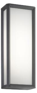 LEDS-C4 LED lampă de perete pentru exterior Skat, CCT, antracit, aluminiu, Negru, Aluminiu