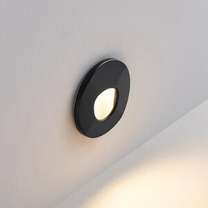 Molto Luce LED lampă încastrată perete 68 R SIna RD, negru, CCT, reglabil, Negru, Hol, Aluminiu, Modern, Perete încastrat