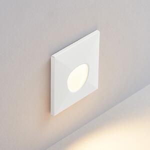 Molto Luce LED lampă încastrată perete 68 R Sina IP44 SQ, alb, CCT, reglabil, Alb, Aluminiu, Modern, Perete încastrat