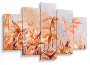 Tablou - Flori pictate (150x105 cm)
