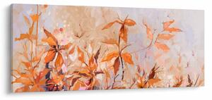 Tablou - Flori pictate (120x50 cm)