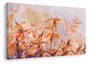 Tablou - Flori pictate (90x60 cm)