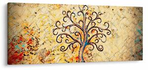 Tablou - Copacul vieții mozaic (120x50 cm)
