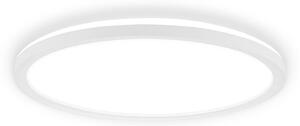 Briloner Plafonieră LED Tava A, Ø 29 cm, plastic, alb, Alb, Camera de zi / sufragerie, Plastic, Modern