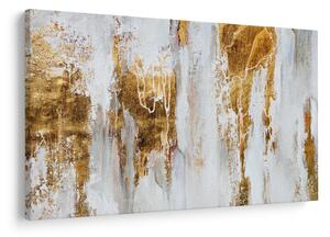 Tablou - Abstract auriu (90x60 cm)