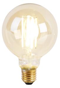 Lampa de podea inteligenta aurie 2 lumini cu Wifi G95 - Botanica