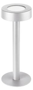 LEDS-C4 LED lampă de masă reîncărcabilă Orbit, alb, oțel, dimabil, reglabil, Alb, Camera de zi / sufragerie, Aluminiu
