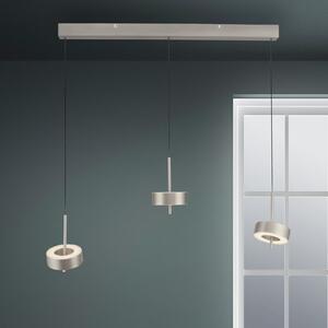Q-Smart-Home Paul Neuhaus Lampă suspendată Q-Rotate, aluminiu 3 becuri., reglabil, Metalic, Camera de zi / sufragerie, Metal, Modern
