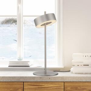 Q-Smart-Home Paul Neuhaus Lampă de masă Smart LED Q-Rotate aluminiu 40 cm, reglabil, Metalic, Camera de zi / sufragerie, Metal, Modern
