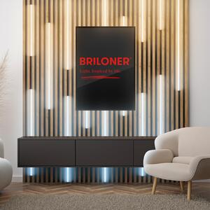 Briloner Bandă LED Pimp your panel, set de pornire, CCT, lungime 2,6 m, reglabil, Alb, Camera de zi / sufragerie, Plastic