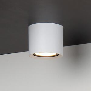 Lucide Spot LED pentru tavan Fedler, Ø 12 cm, alb, dimabil, aluminiu, reglabil, Alb, Camera de zi / sufragerie, Aluminiu