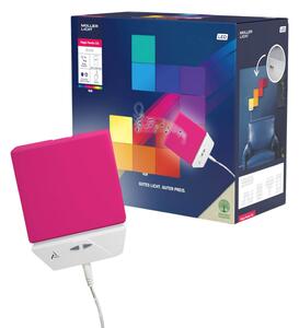 Müller-Licht Aplică de perete LED Magic Panel RGBW, pătrat, set 12, reglabil, Alb, Camera de zi / sufragerie, Plastic, Modern