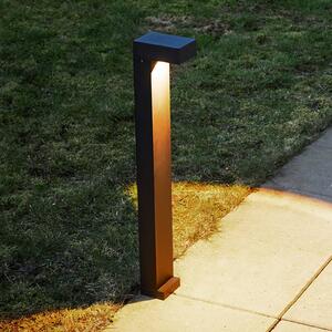 LOOM DESIGN Bornă luminoasă LED Arn, corten, înălțime 70 cm, aluminiu, Maro / Rugină, Metal, Modern