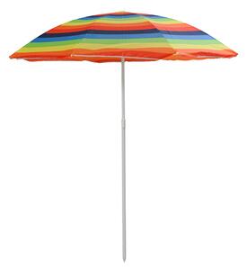 Umbrela de soare COLORFUL STRIPES 180 cm, colorat