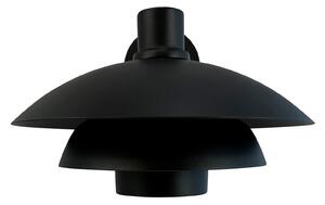 Dyberg Larsen Lampa de exterior Morph, Ø 30 cm, negru, metal, reglabil, Metal, Design