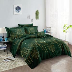 Lenjerie de pat din microfibra Culoare verde, VENECIA Dimensiune lenjerie de pat: 70 x 90 cm | 140 x 200 cm