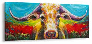 Tablou - Vacă pictată (120x50 cm)