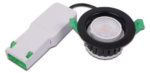 Hera Spot LED încastrabil Eco R 68 oțel inoxidabil Ø 9 cm metal IP65 CCT, reglabil, Metalic, Baie, Metal, Modern, Corpuri de iluminat încastrate rotunde