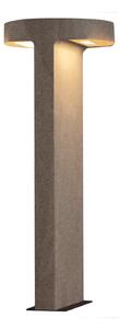 Zambelis Bornă luminoasă LED E384, 2 becuri, beton, înălțime 70 cm, Gri, Beton, Modern