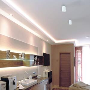 Deko-Light Spot de plafon Bengala, alb, Ø 9,6 cm, rotativ și pivotant, reglabil, Alb, Hol, Aluminiu