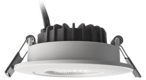 Deko-Light Plafonieră LED încastrată Dione, IP44, 2.700 K, alb, dimabil, reglabil, Alb, Baie, Aluminiu, Modern, Corpuri de iluminat încastrate rotunde