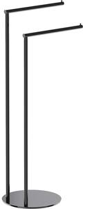 Suport prosoape Mexen Loop, vertical, crom negru, 70A71096-73