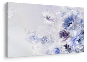 Tablou - Flori,pictură texturată (90x60 cm)
