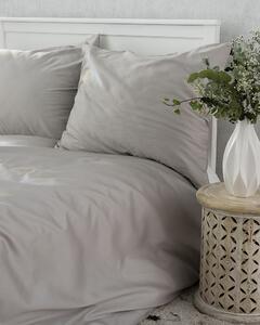 Lenjerie de pat din satin de bumbac Beige 220x200 cm