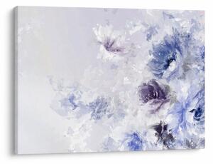 Tablou - Flori,pictură texturată (70x50 cm)
