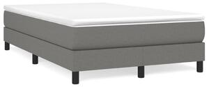 Cadru de pat box spring, gri închis, 120x200 cm, textil
