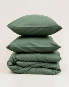 Lenjerie de pat din satin Jacquard Pine Green 220x200 cm