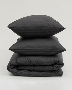 Lenjerie de pat din satin Jacquard Midnight Shadow 160x200 cm