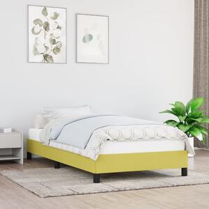 Cadru de pat, verde, 80x200 cm, material textil