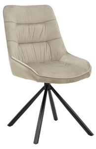 Scaun Bucatarie/Dining Warko Catifea Bej