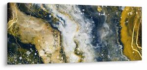 Tablou - Abstract auriu (120x50 cm)