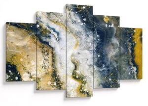Tablou - Abstract auriu (150x105 cm)