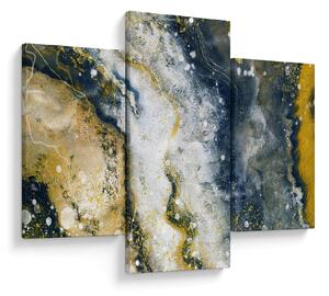 Tablou - Abstract auriu (90x60 cm)