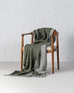 Pătură Merinos 140x200 cm melange green khaki